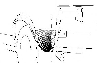 VAN WEZEL 5810134 -  Боковина